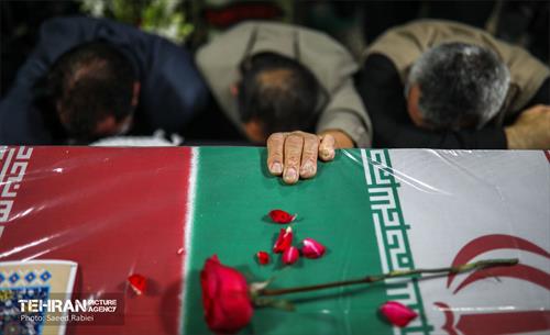 مراسم وداع با شهید سید مرتضی رضا قدیری در حراست شهرداری 39