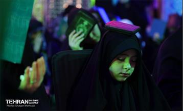 احیای شب بیست‌ویکم ماه رمضان امامزاده پنج تن لویزان 18