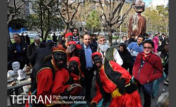 بازدید معاونین شهرداری تهران از نوروزگاه بلوار کشاورز 20