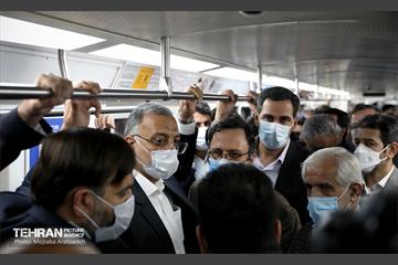 بازدید شهردار تهران از کارگاه ساخت ایستگاه متروی حرم عبدالعظیم 2