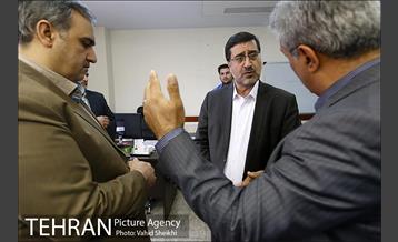 بازدید دکتر حسینی مکارم از شهرداری منطقه 5 16