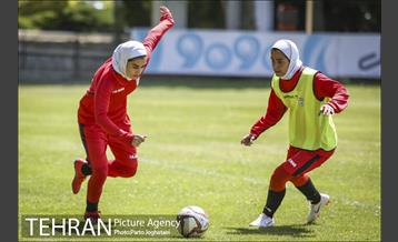تمرین تیم ملى فوتبال بانوان 4