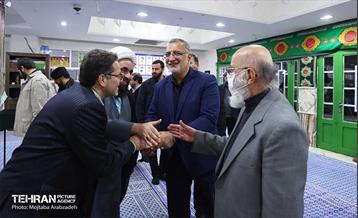 حضور شهردار تهران در بیت الزهرا (س) کرمان 2