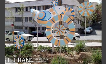 المان های نوروزی خیابان ولی عصر(عج) 20