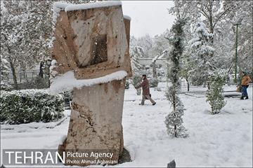 بارش اولین برف پاییزی در تهران 37