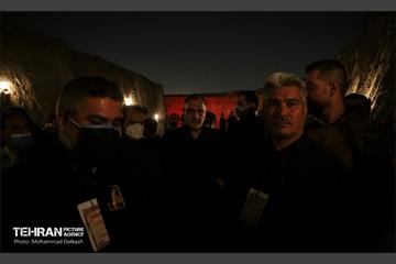 بازدید شهردار تهران از رزم نمایش معبر 25