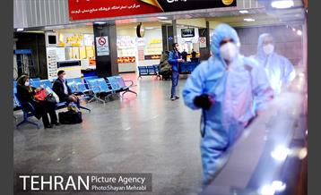 ضد عفونی پایانه مسافربری غرب 10