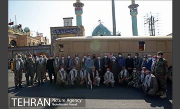 رژه نمادین اتوبوس های شرکت واحد به مناسبت آغاز هفته دفاع مقدس 11