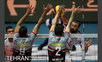 دیدار بانک سرمایه و پیکان در لیگ برتر والیبال 27