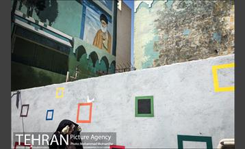 دیوارنگاره های شهر تهران 3
