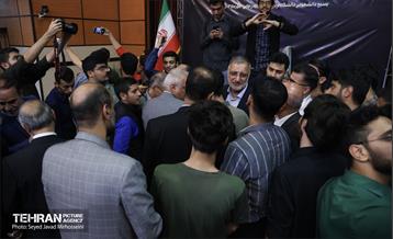 دیدار شهردار تهران با دانشجویان دانشگاه تربیت دبیر شهید رجایی 4