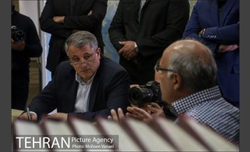 بازدید احمد مسجدجامعی از دست اندرکاران تهیه دائره المعارف تهران 7