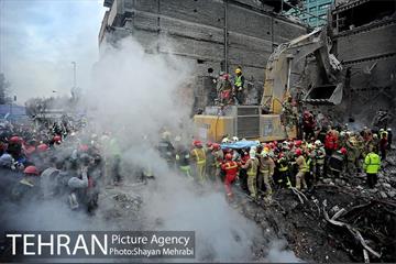 هشتمین روز آواربرداری ساختمان پلاسکو-2 43