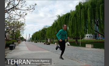 پیاده روی ۷۰۰ نفری در اراضی عباس آباد 5