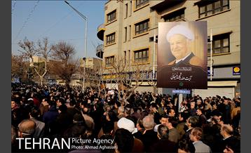 مراسم تشییع پیکر مرحوم آیت‌الله هاشمی رفسنجانی 10