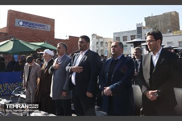 افتتاح ۱۰ بازار میوه و تره بار 55