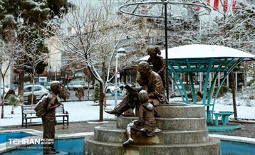 روز برفی در منطقه 8 7