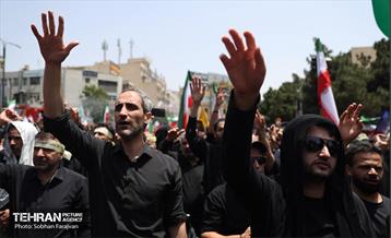 دسته عزاداری دانشگاه امام صادق(ع) در ظهر عاشورا 13