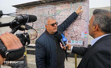 بازدید اصحاب رسانه از پروژه های معاونت فنی و عمرانی شهرداری تهران 7