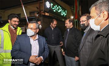 بازدید معاون خدمات شهری و هماهنگی‌امورمناطق از وضعیت ابگرفتگی مناطق یک،سه و پنج 16