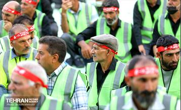 بدرقه خادمان و زائران اربعین 19