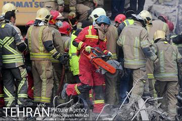 هشتمین روز آواربرداری ساختمان پلاسکو-1 5
