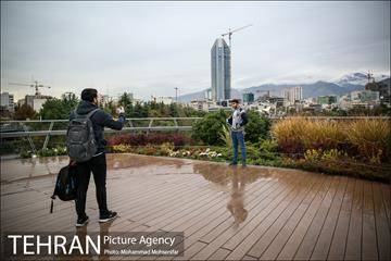 بارش باران پاییزی در تهران 23