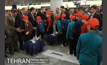 افتتاح خط و ایستگاه مترو نمایشگاه شهر آفتاب 13