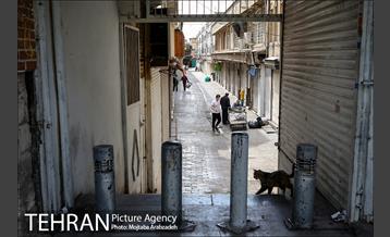 تعطیلی بازار تهران در پی شیوع موج چهارم کرونا 2