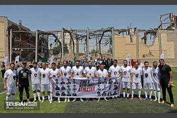 دیدار پیشکسوتان استقلال و پرسپولیس و اصحاب رسانه 22