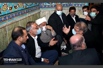 دیدار مردمی شهردار تهران در مسجد نواب صفوی 9