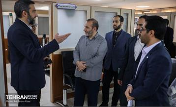 بازدید مدیرکل حوزه شهردار تهران از مرکز مطالعات و برنامه‌ریزی شهرداری تهران 13