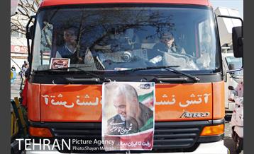 خدمات رسانی شهرداری تهران در آیین تشییع سردار شهید قاسم سلیمانی -2 5