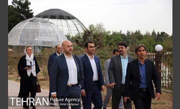 بازدید دبیر کل متروپلیس از دریاچه شهدای خلیج فارس 9