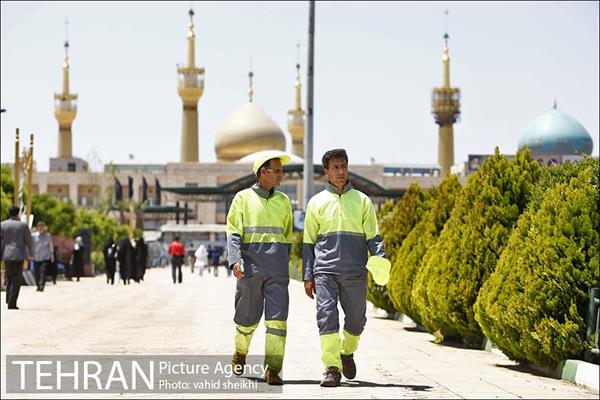 خدمات شهرداری تهران به مناسبت رحلت امام خمینی در مرقد امام خمینی (ره) 20