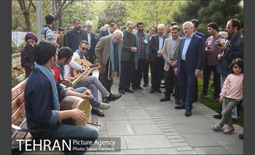 افتتاح نوروزگاه هنر در پیاده‌راه بلوار کشاورز 40