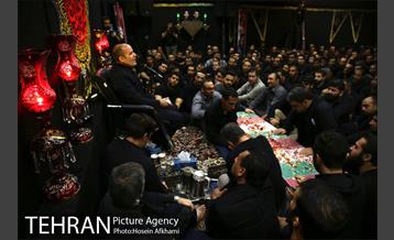 عزاداری شب هشتم محرم در جوار پیکر شهید باقر ناظری 19