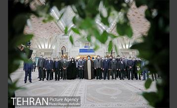 تجدید میثاق شهردار تهران و مدیران شهری با بنیانگذار انقلاب اسلامی 44