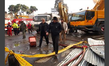 دومین روز عملیات امداد و نجات حادثه پلاسکو-2 8