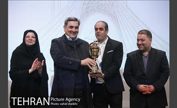 مراسم اختتامیه مسابقات فوتبال حرف و مشاغل 25