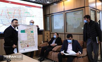 بازدید اعضا شورا شهر تهران از سازمان مدیریت بحران  13