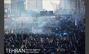 آیین تشییع «سردار قاسم سلیمانی» -3 23