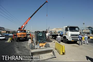 آخرین وضعیت اجرای پروژه پل گیشا 12
