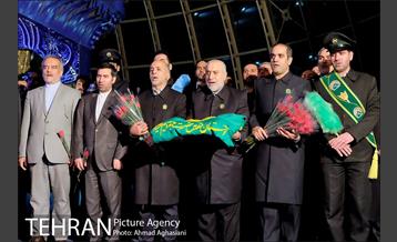 رونمایی از پرچم حرم حضرت عبدالعظیم (ع) در برج میلاد 36