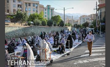 اقامه نماز عید سعید فطر در مسجد بقیه الله اعظم - محله چهاردیواری 3