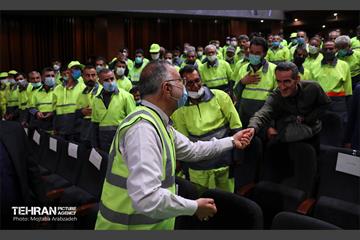مراسم تجلیل از کارگران نمونه شهرداری تهران 6