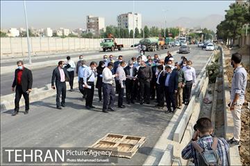 بازدید مهندس صبوری دیلمی از پروژه استاد معین 12
