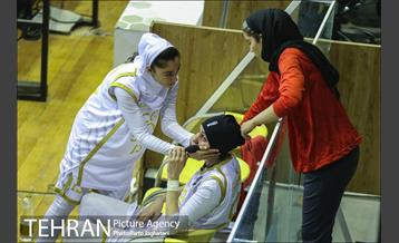 دیدار بسکتبال زنان  مهرام و گروه بهمن تهران 6