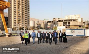 بازدید اعضای شوراهای شهر مراکز استان‌ها از کارگاه خط ۱۰ مترو تهران 2