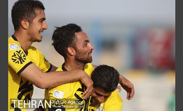 دیدار راه آهن و پدیده در لیگ برتر فوتبال 14